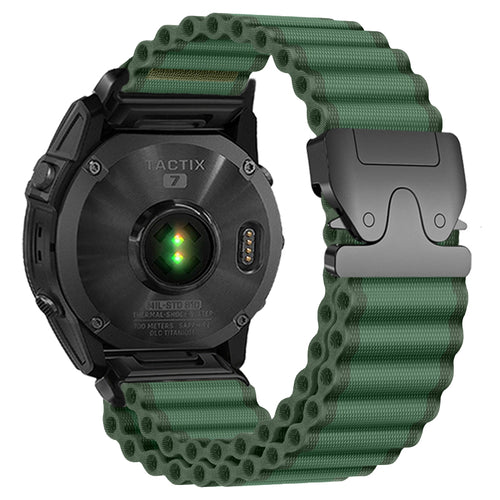 Outdoor Trail Woven Strap For Garmin Watch