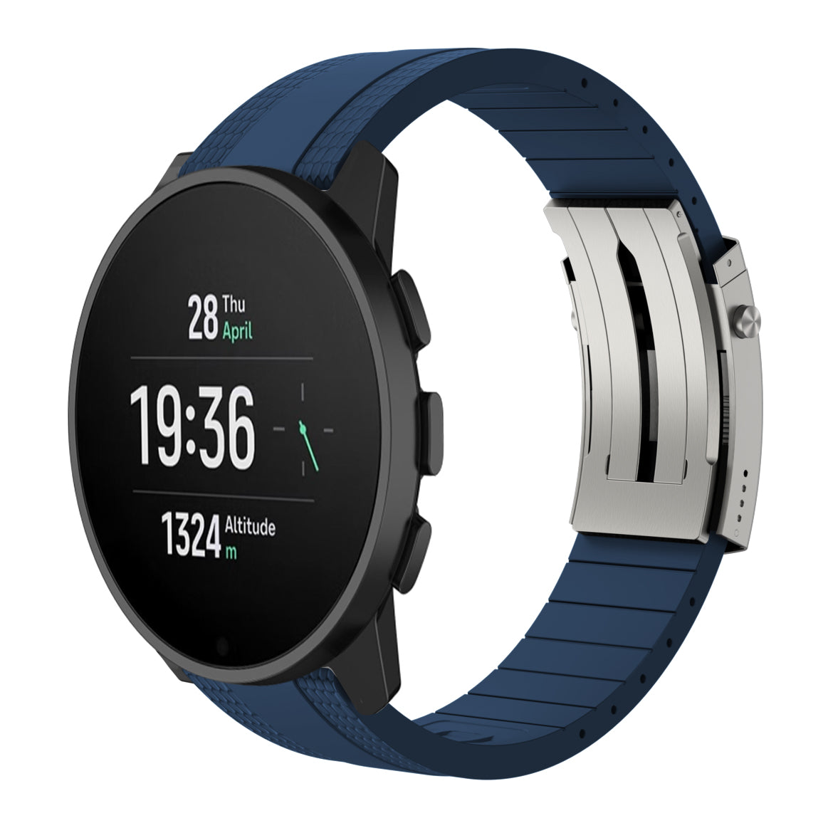 Fluororubber Luxe Band for Suunto -22mm