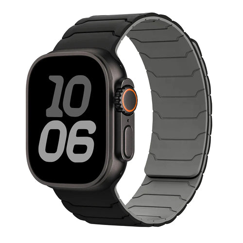 Armor Warrior Silicone Magnetic Band For Apple Watch