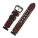 Hand-engraved Embossed Leather Watch Strap — 18/20/22/24mm