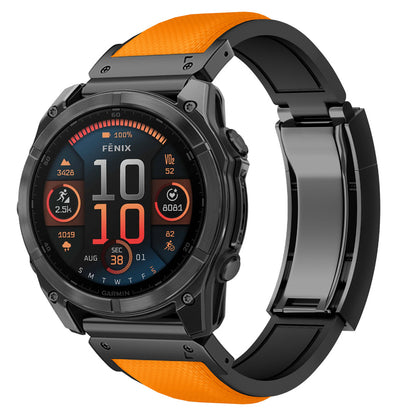 FKM Rubber “R” Buckle Strap For Garmin