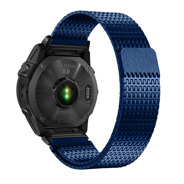Designer Stainless Steel Magnet Band For Garmin