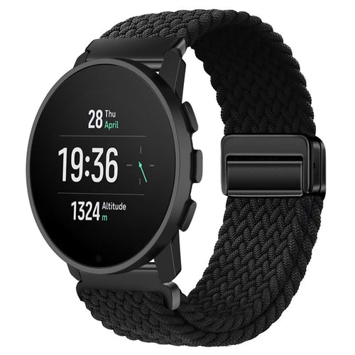 Magnetic Buckle Nylon Strap For Suunto -22mm