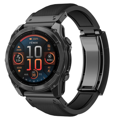 FKM Rubber “R” Buckle Strap For Garmin