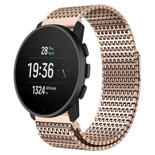 Designer Stainless Steel Magnet Band For  Suunto -22mm