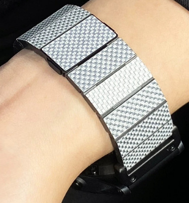 Carbon Fiber Band For Garmin Fenix 8 7X 6X Pro