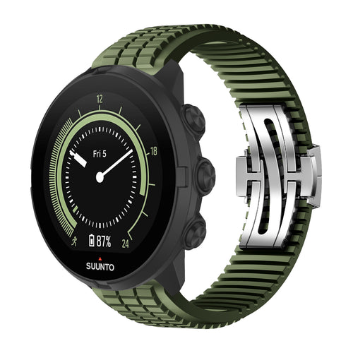 Cross-Country Fluororubber Strap Upgraded Version For Suunto -24mm