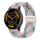 Magnetic Buckle Nylon Strap For Garmin Venu 3/Venu 2/Forerunner245/255s/255//265