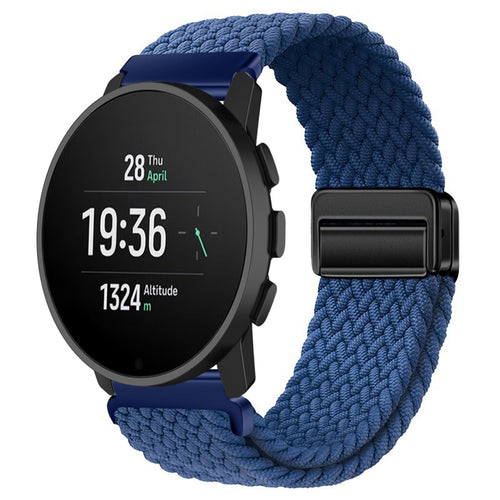 Magnetic Buckle Nylon Strap For Suunto -22mm