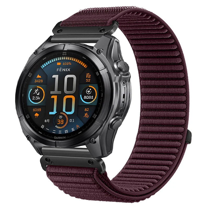 Mountain Pattern Nylon Strap For Garmin