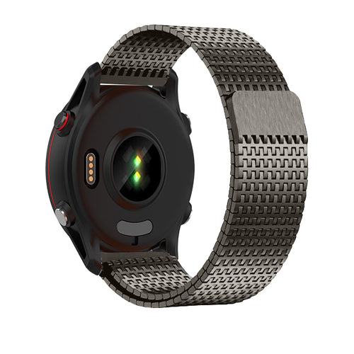 Designer Stainless Steel Magnet Band For Garmin forerunner255 255/venu 3/venu 2