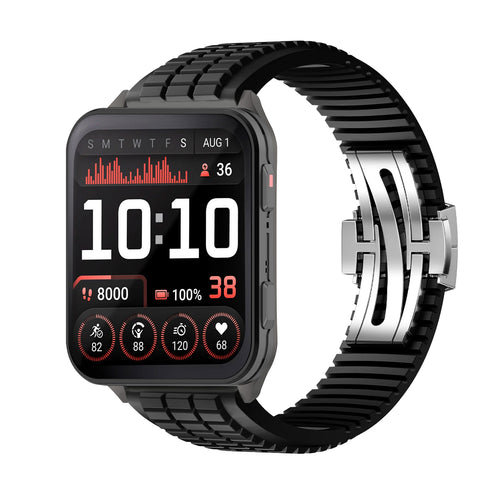 Cross-Country Fluororubber Strap Upgraded Version For Garmin Venu X1-24mm