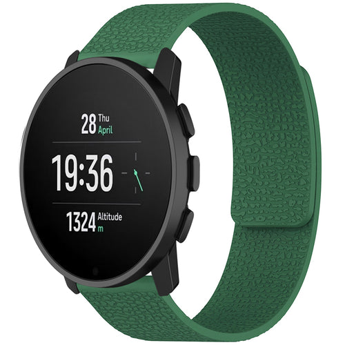 Texture Design Magnetic Watch Strap for Suunto -22mm