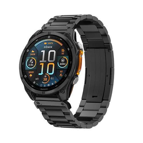 AP Frosted Stainless Steel Magnetic Band For Garmin