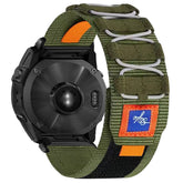Designer Nylon Woven Band For Garmin-Lengthened Size