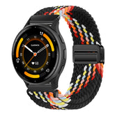 Magnetic Buckle Nylon Strap For Garmin Venu 3/Venu 2/Forerunner245/255s/255//265