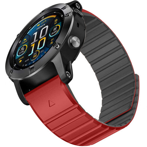 Silicone Magnetic Watch Strap For Garmin Watch