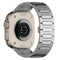 Titanium Bracelet + Butterfly Buckle for Apple Watch Ultra