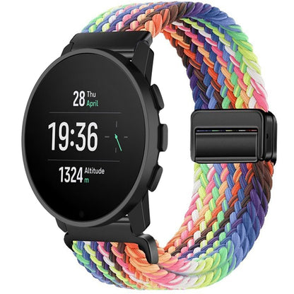 Magnetic Buckle Nylon Strap For Suunto -22mm