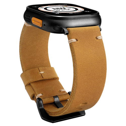Vintage Leather Strap For Apple Watch