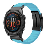 Fluororubber Luxe QuickFit Band  for Garmin Fenix 8 5X 6 Pro 6X 7 7X-