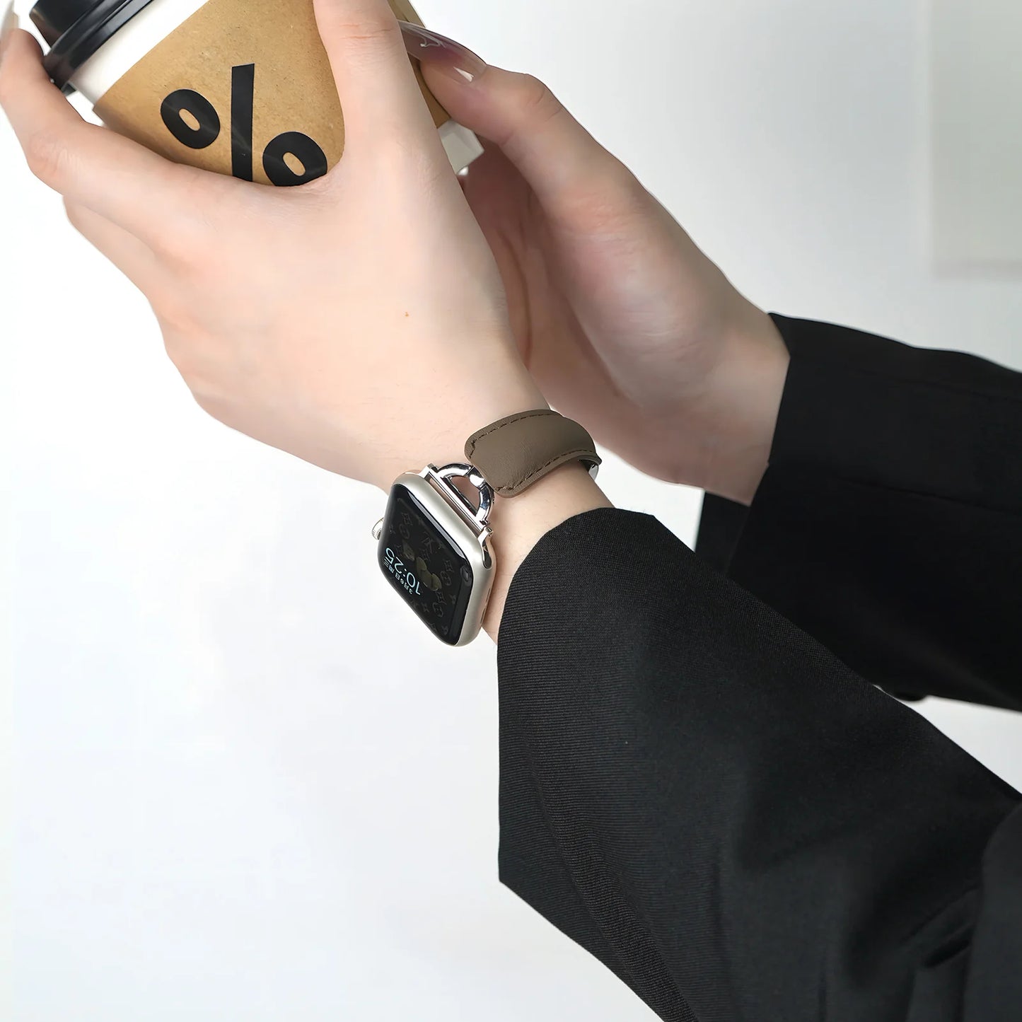 Leather Bracelet For Apple Watch
