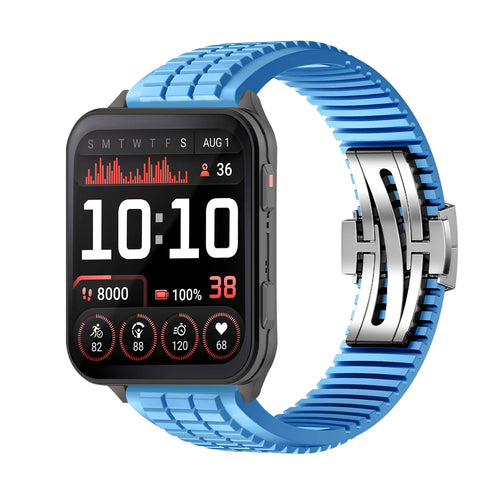 Cross-Country Fluororubber Strap Upgraded Version For Garmin Venu X1-24mm