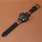 Oval Buckle Nylon + Leather Band For Garmin