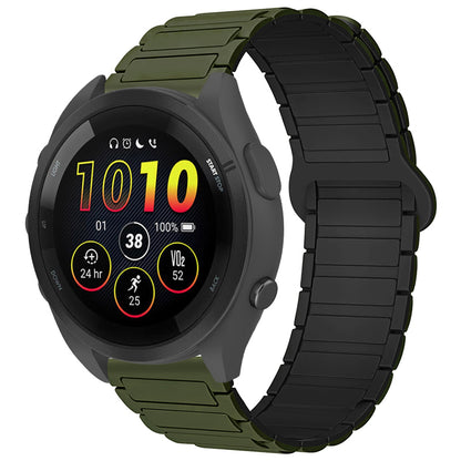 Magnetic Silicone Strap For Garmin Venu 3/Venu 2/Forerunner245/255s/255//265