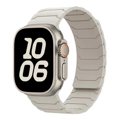 Armor Warrior Silicone Magnetic Band For Apple Watch
