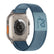 Leather Label Trail Loop Nylon Band For Apple Watch