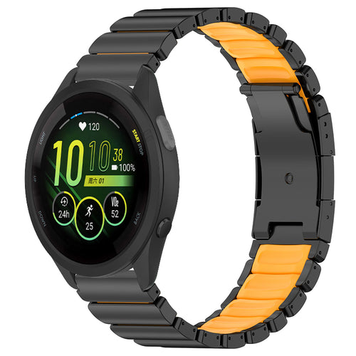 Titanium Band +FKM For Garmin Venu 3/Venu 2/Forerunner245/255s/255//265