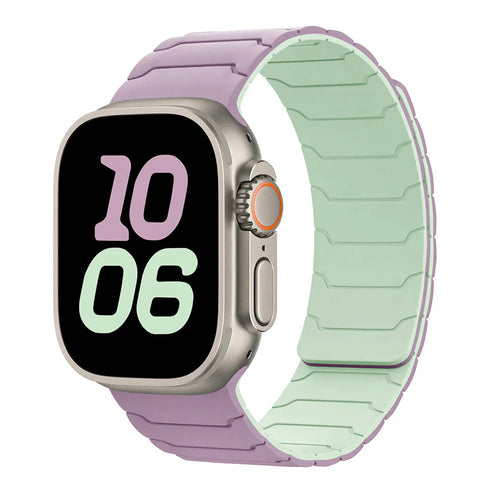 Armor Warrior Silicone Magnetic Band For Apple Watch