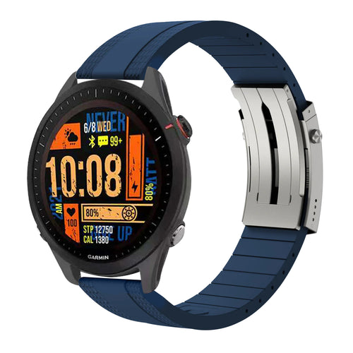 Fluororubber Luxe Band for Garmin Forerunner245/255s/Venu/Venu2