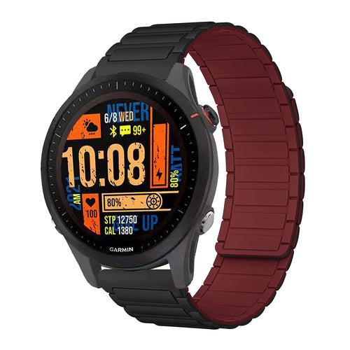 Silicone Magnetic Watch Band For Garmin Venu 3/Venu 2/Forerunner245/255s/255//265