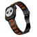 Natural Red Sandalwood & Metal Watch Band