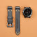 Hand-engraved embossed leather strap for Garmin