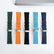 High‑Quality Woven Nylon Deployment Buckle Watch Strap-24mm