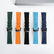 High‑Quality Woven Nylon Deployment Buckle Watch Strap-24mm