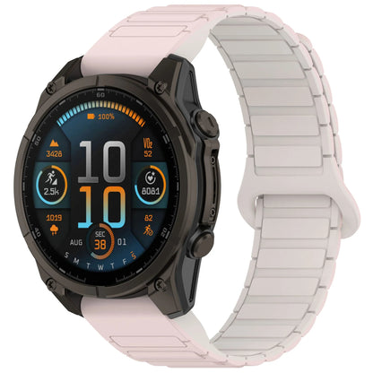 Silicone Magnetic Loop Band For Garmin Fenix 8 5X 6 Pro 6X 7 7X