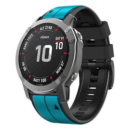 Soft Silicone Strap for Garmin Fenix 8/7X/Fenix 6X 5X