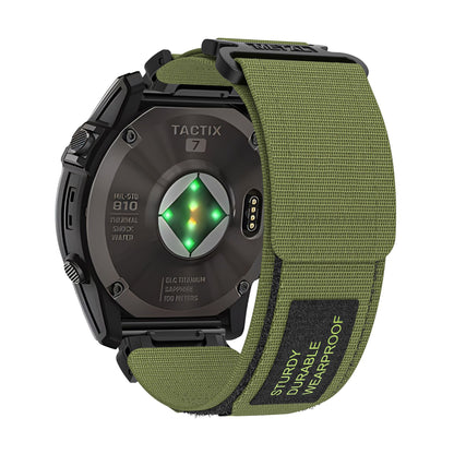 Nylon Canvas Loop Velcro Strap For Garmin