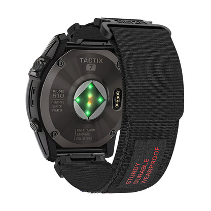 Nylon Canvas Loop Velcro Strap For Garmin
