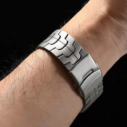 Titanium Watch Band For Garmin Fenix 8 7 7X 6 6X