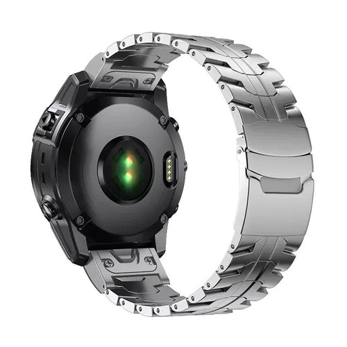 Titanium Watch Band For Garmin Fenix 8 7 7X 6 6X