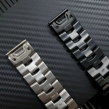 Luxe Titanium Band For Garmin