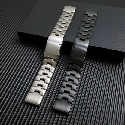 Luxe Titanium Band For Garmin