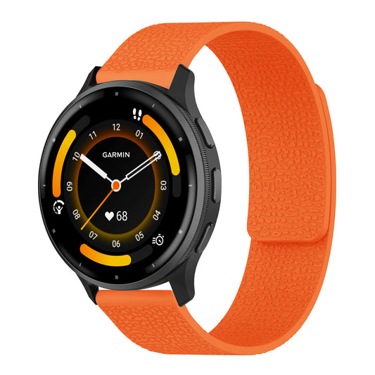 Texture Design Magnetic Watch Strap for Garmin Forerunner245/255s/Venu/Venu2