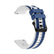 Diagonal Striped Hollow Silicone Watch Strap For Garmin Forerunner 255/265/Venu 2/Venu 3