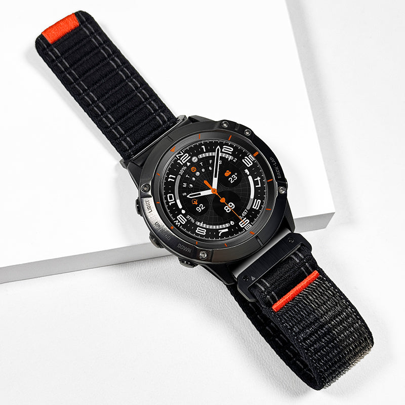 Quick Fit Nylon Sport Band For Garmin Fenix 7X/6X/5X